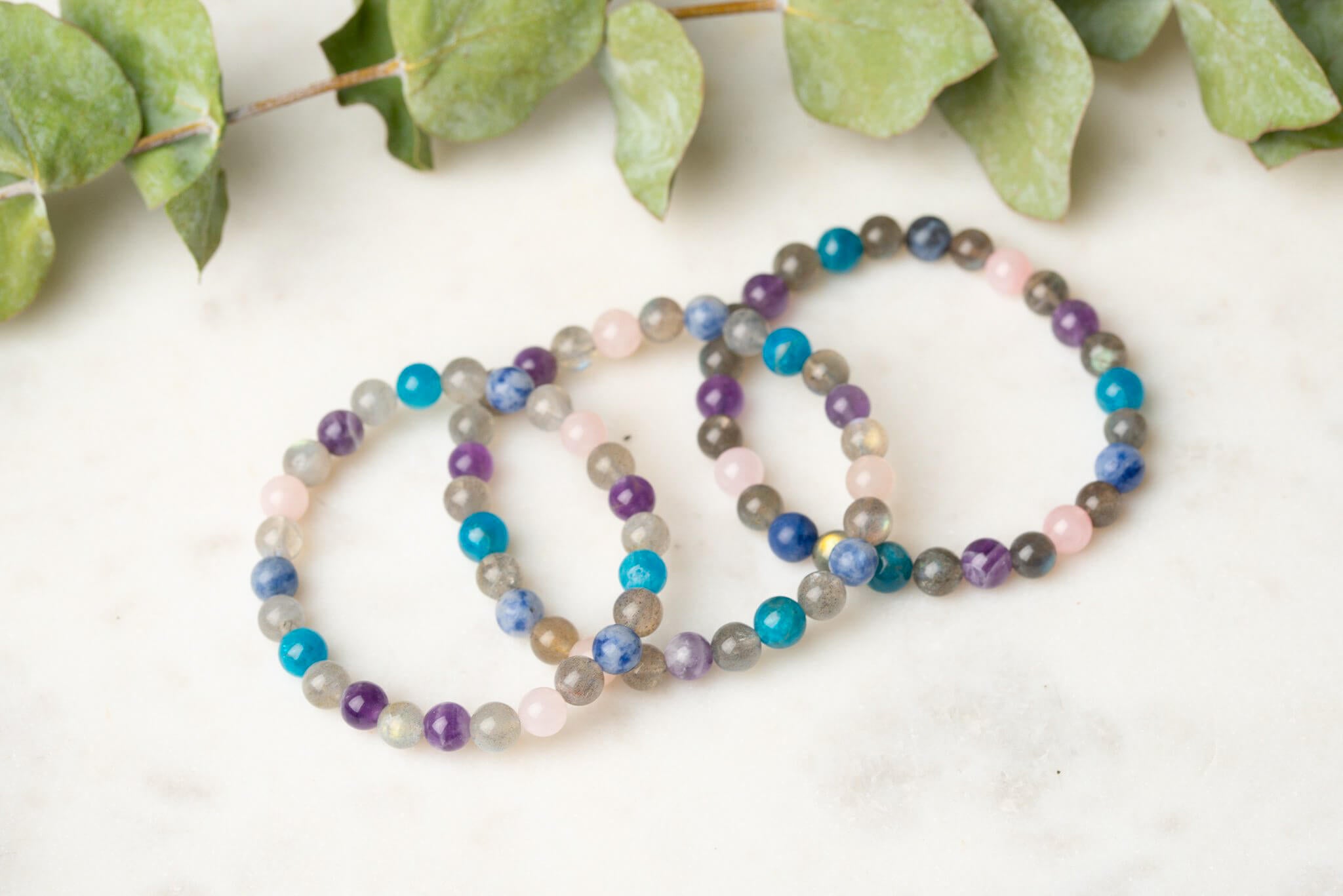 Manifest Your Desires with Crystal Intention Beads Bracelets | Meaningful  Jewelry