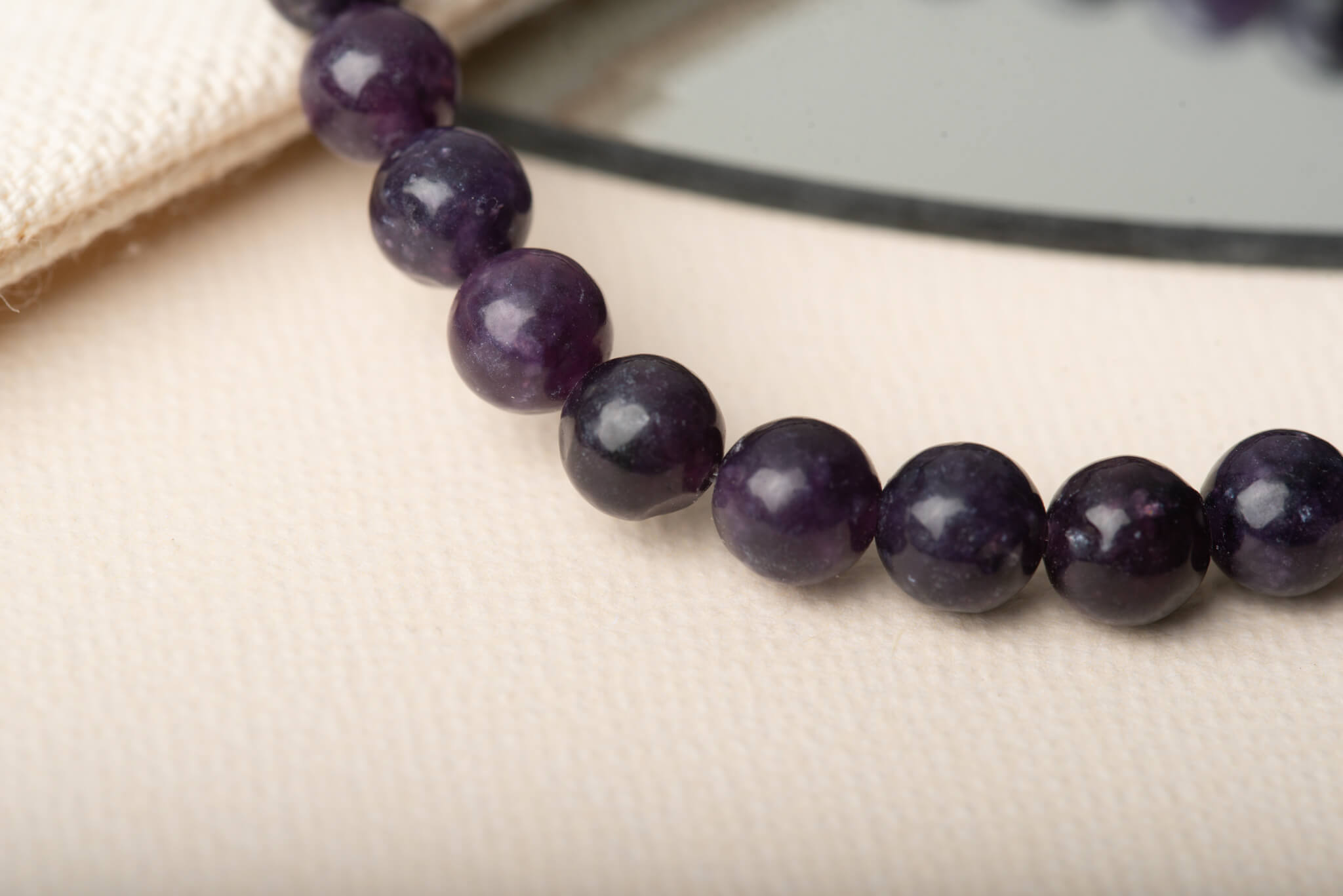 Lepidolite Bracelet (AA Grade) for Anxiety Support, Joy and Stress Rel –  Enchanting Earth