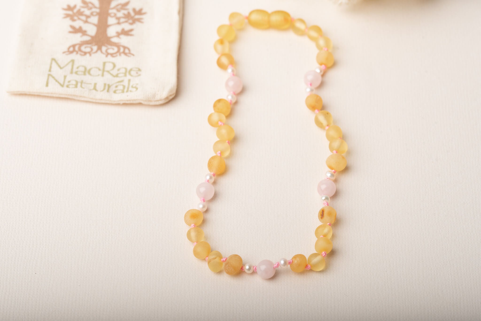 Breakaway amber sale teething necklace